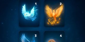 Der magische Vogel, der dich anzieht, wird dir positive Energie schenken, die dich in die Zukunft begleiten wird