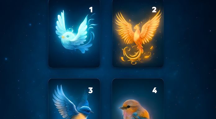 Der magische Vogel, der dich anzieht, wird dir positive Energie schenken, die dich in die Zukunft begleiten wird