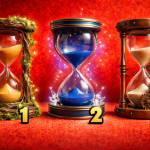 Eine Sanduhr, die dich anzieht, birgt eine Botschaft für die nahe Zukunft.