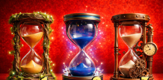 Eine Sanduhr, die dich anzieht, birgt eine Botschaft für die nahe Zukunft.