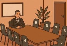 Die Macht des Sitzplatzes: Was deine Position am Tisch über dich verrät