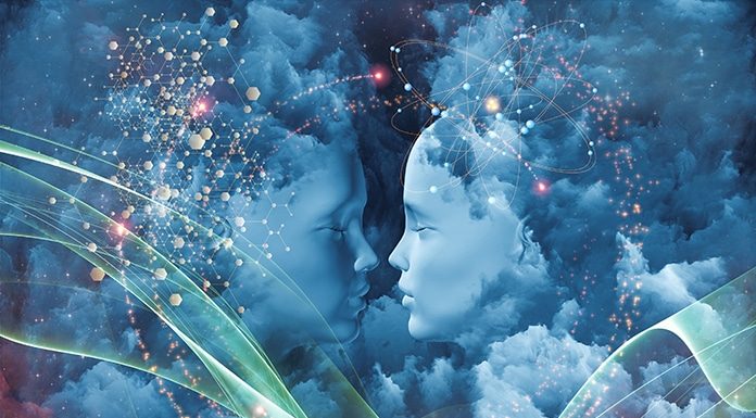 Dies sind Anzeichen von Telepathie zwischen zwei Menschen