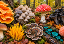 9 faszinierende Pilze, die man im Oktober entdecken kann: Von essbaren Waldschätzen bis zu den farbenprächtigsten Pilzen der Natur
