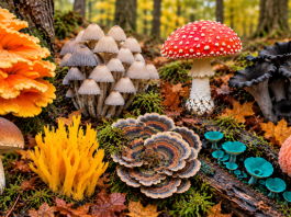 9 faszinierende Pilze, die man im Oktober entdecken kann: Von essbaren Waldschätzen bis zu den farbenprächtigsten Pilzen der Natur