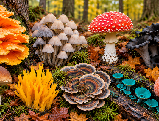 9 faszinierende Pilze, die man im Oktober entdecken kann: Von essbaren Waldschätzen bis zu den farbenprächtigsten Pilzen der Natur