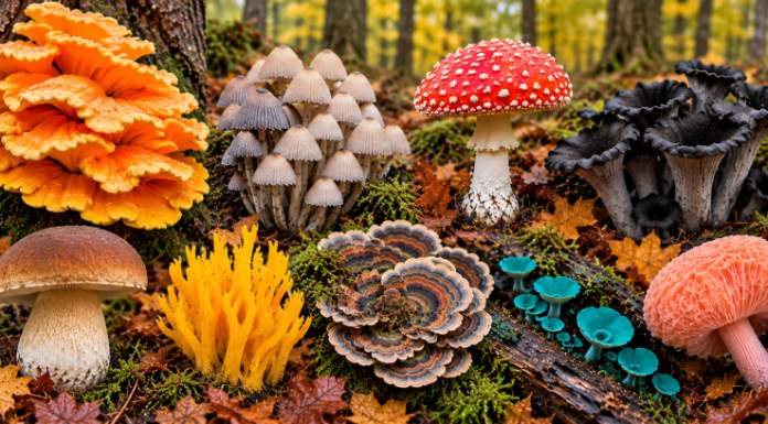 9 faszinierende Pilze, die man im Oktober entdecken kann: Von essbaren Waldschätzen bis zu den farbenprächtigsten Pilzen der Natur
